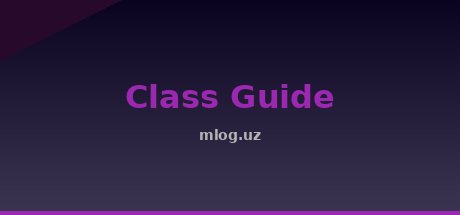 Class Guide