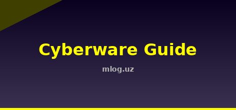 Cyberware Guide