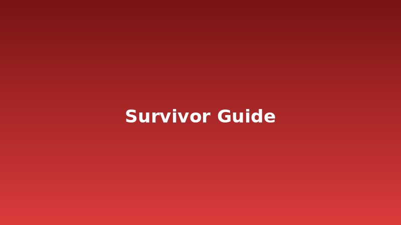 survivor-guide