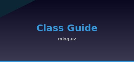 Class Guide