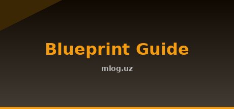 Blueprint Guide