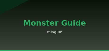 Monster Guide