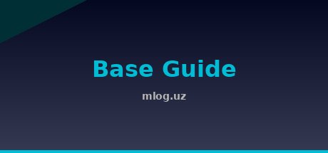 Base Building Guide