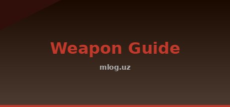 Weapon Guide