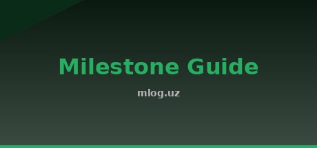 Milestone Guide